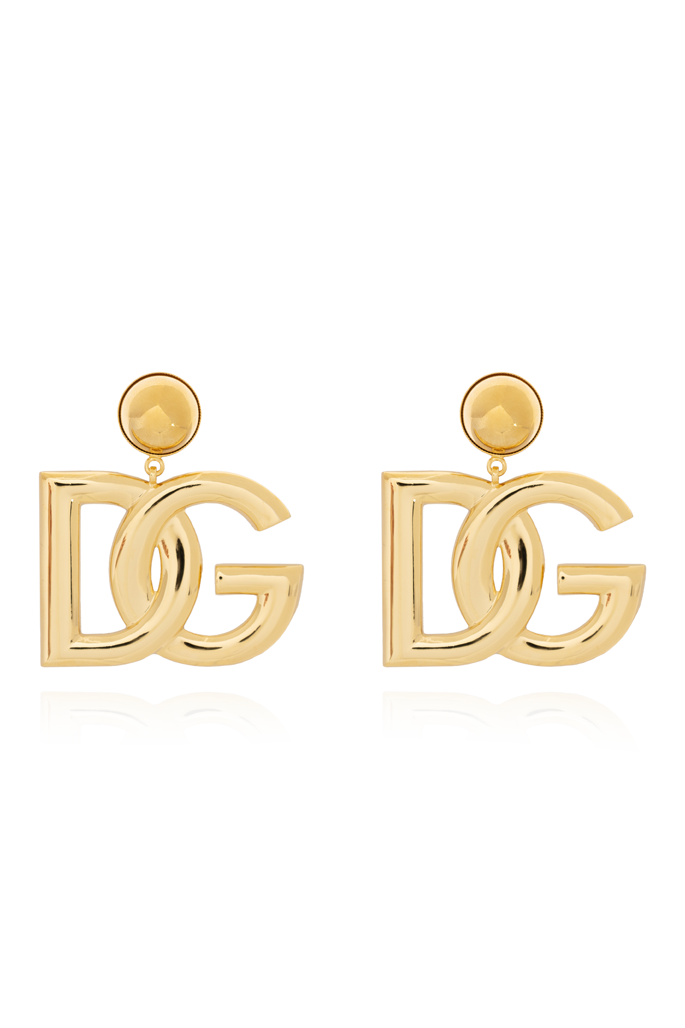 Dolce & Gabbana Clipon earrings with logo Women's Jewelery Vitkac